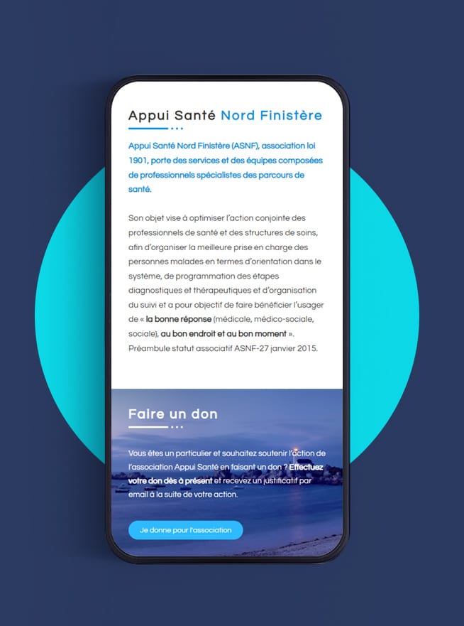 Agence web Brest Finistère ABERGRAPHIQUE : création site internet Guipavas en responsive design