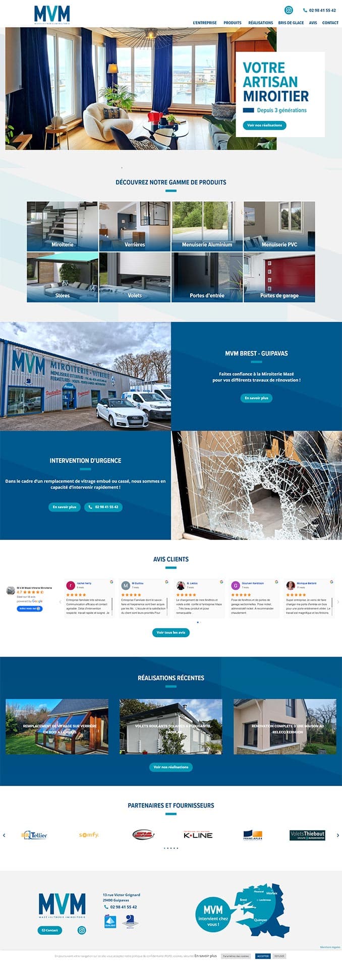 Création de site web Finistère : site de vente en ligne pour artisans par ABERGRAPHIQUE, agence de communication Brest