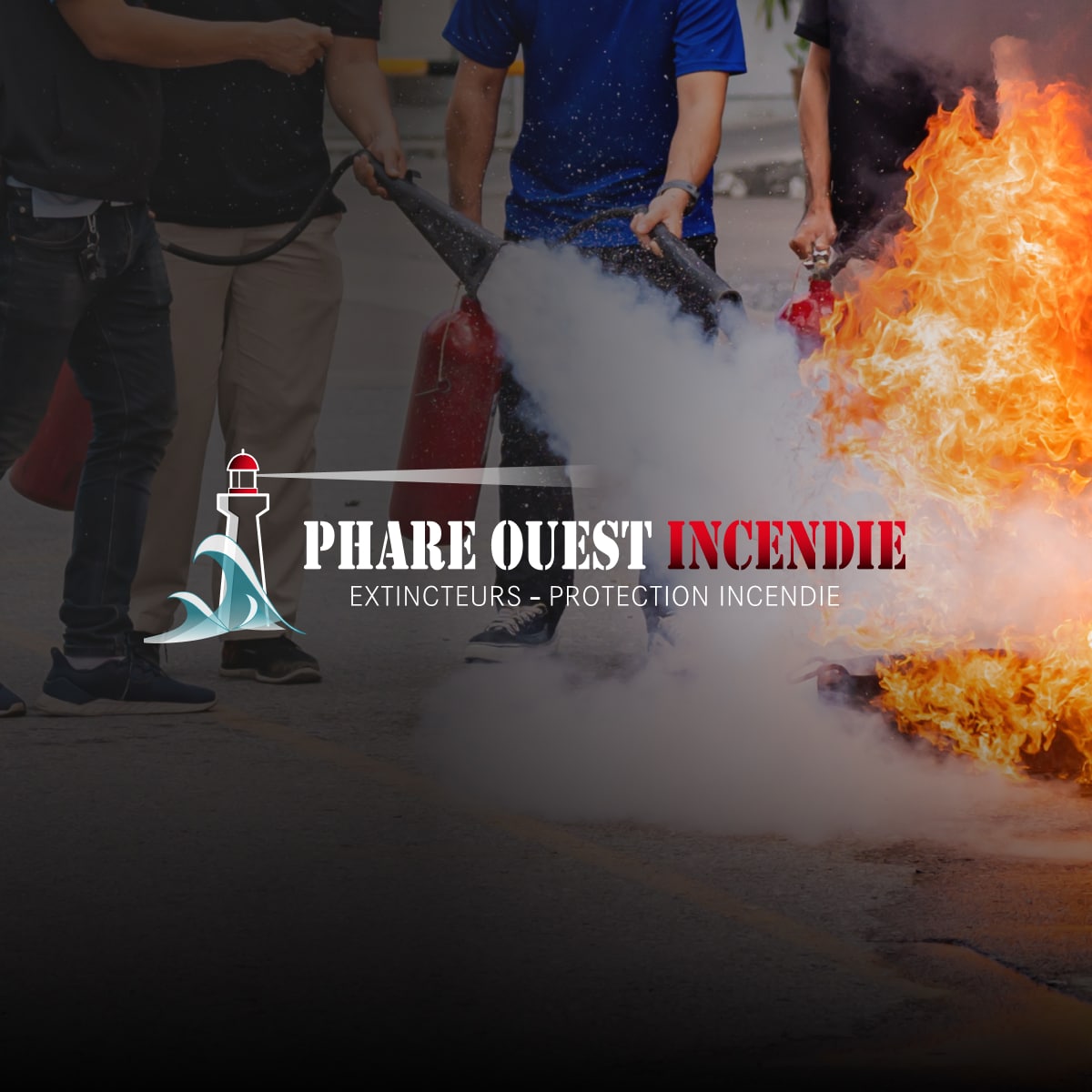 Création de site web à Brest Finistère : site vitrine pour sécurité incendie par ABERGRAPHIQUE, agence de communication Brest